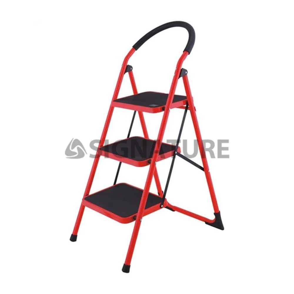 3 Step Folding Iron Ladder Signature Hardware