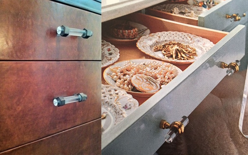 ReCreating The Perfect Kitchen Or Bathroom With Brass Lucite Hardware