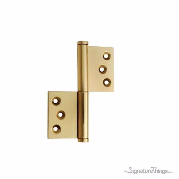 Rectangular Leaf Brass Flag Hinge 2 MM Miniature Brass Hinges Box