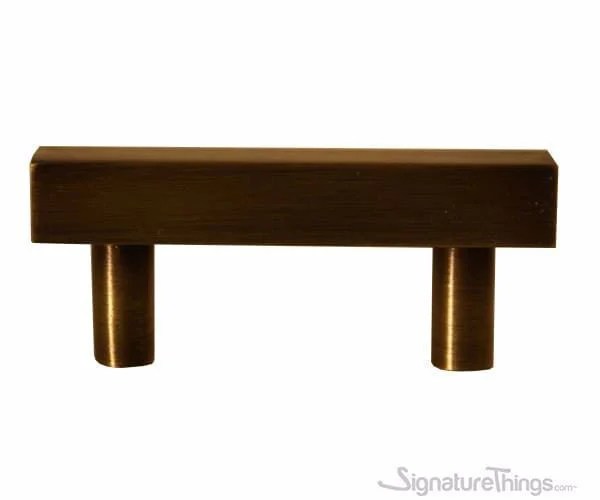 SignatureThings Solid Brass Square Bar Handle