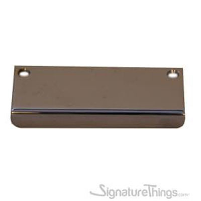 Brass Edge Pull Rounded Wide Drawer Edge Pull Kitchen Cabinet