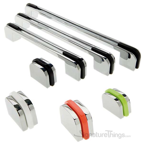 Modern Acrylic Kitchen Knobs and Dresser Pulls SignatureThings