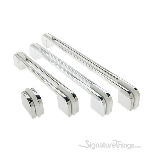 Modern Acrylic Kitchen Knobs and Dresser Pulls SignatureThings