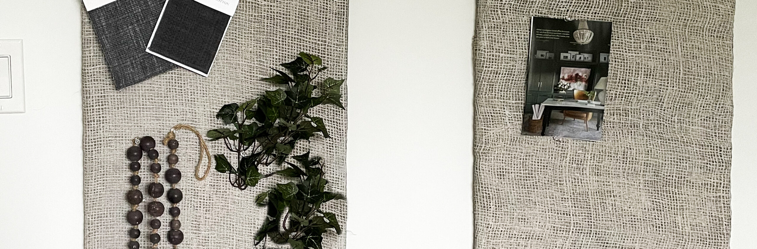 DIY Push Pin Board Signed, Samantha