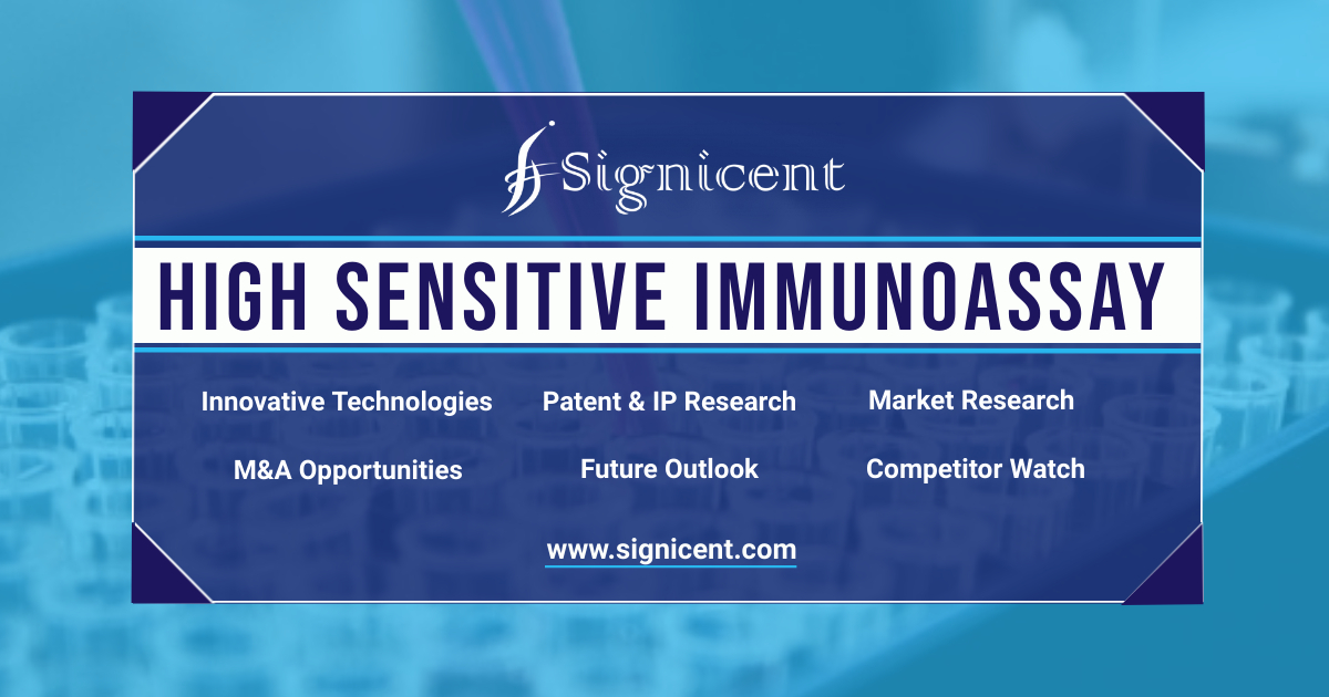 High Sensitive Immunoassay Innovations, Technology, IP & Market