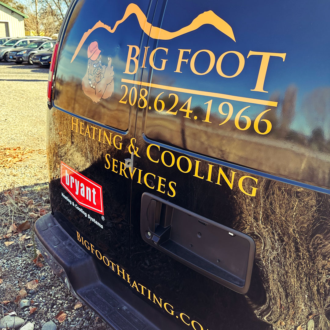 BigFoot Heating & Cooling Fleet Graphics