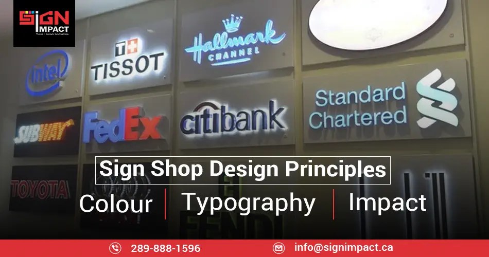 Sign Shop Design Principles Colour, Typography, and Impact Sign Shop
