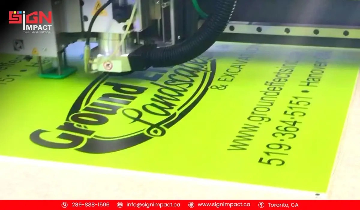Maximize Your Marketing with Signimpact’s Superior Sign Printing Sign Shop Toronto Sign