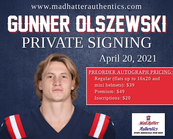 Lists Every Athlete Autograph Appearance In The US