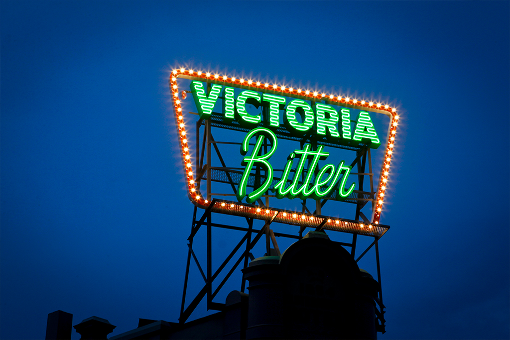 Victoria Bitter SignManager