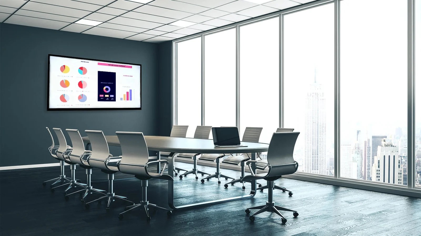 Interactive Flat Panel Display & Creative Acoustic Structure