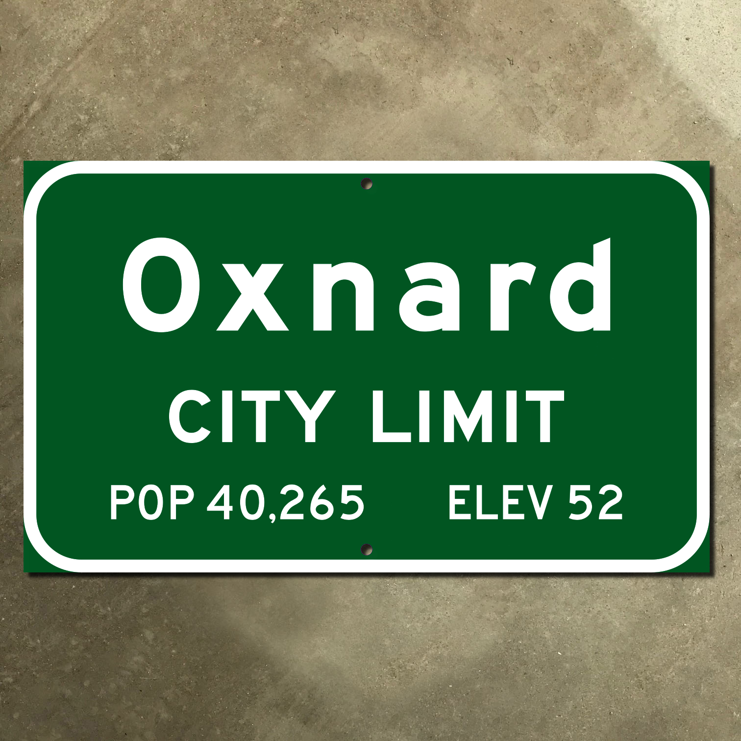 Oxnard, California city limit sign Signs by Jake