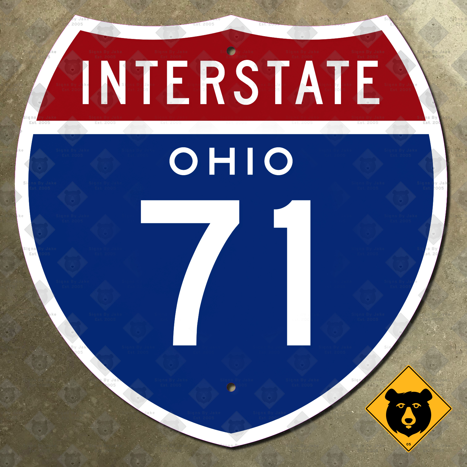 Ohio Interstate 71 highway marker Signs by Jake