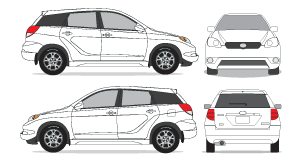 Toyota Matrix | 2004-2008 – SIGNSHOPHELPER