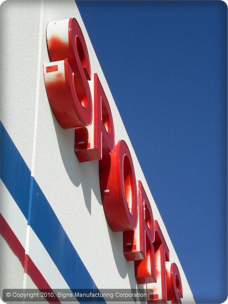 Paint Finishes on LED Signs