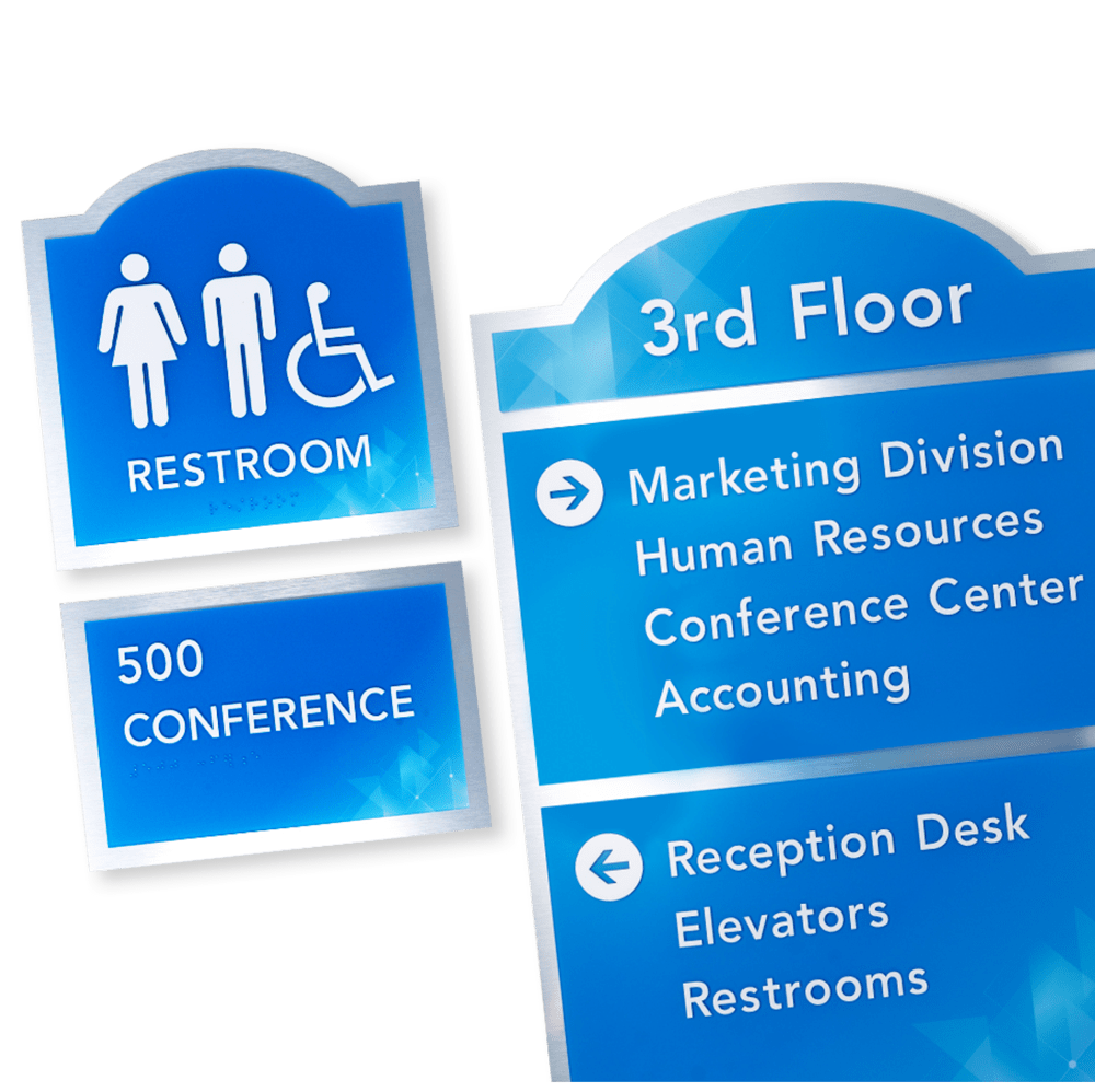 Signs of Our Times Wholesale custom ADA Compliant sign manufacturer