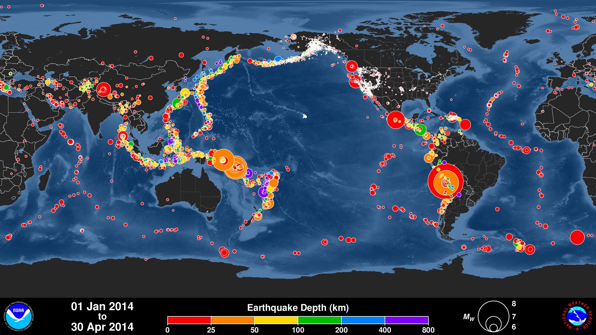 Global Earthquakes Signs of the Rapture