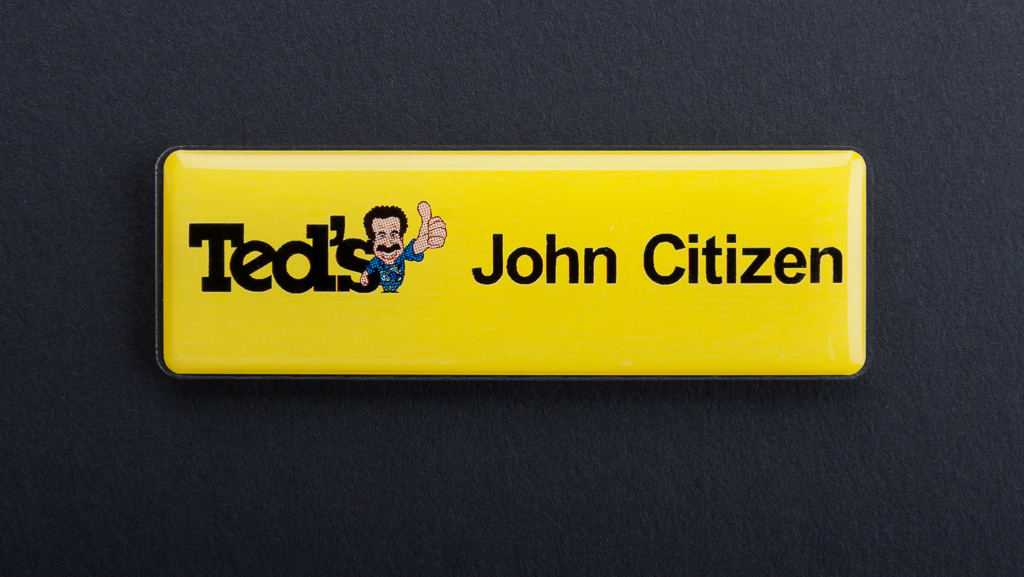Name Badges & Name Tags Full Colour & Domed