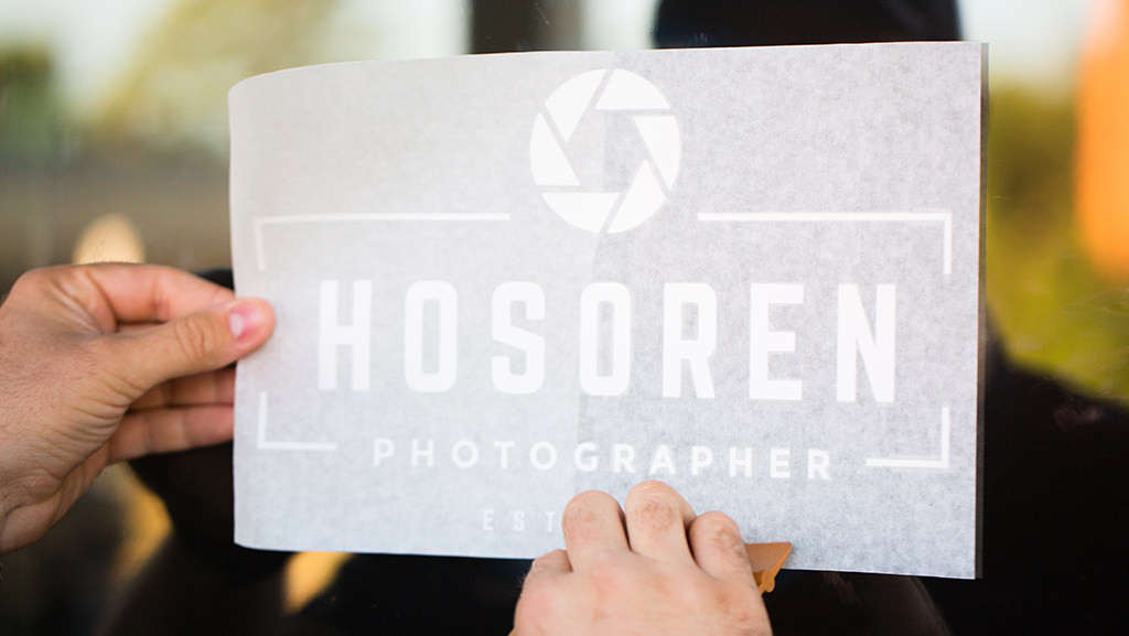 Custom Vinyl Cut Stickers (We only use quality branded materials)