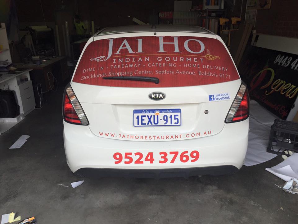 Vehicle Signage / Wrap Sign Square