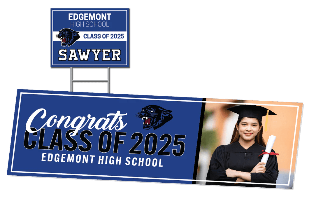 Essentials Package Edgemont High School Graduation Fundraiser Signs