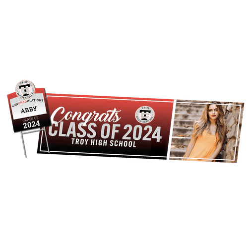 Essentials Package Troy High School Yard Sign Fundraiser Signs
