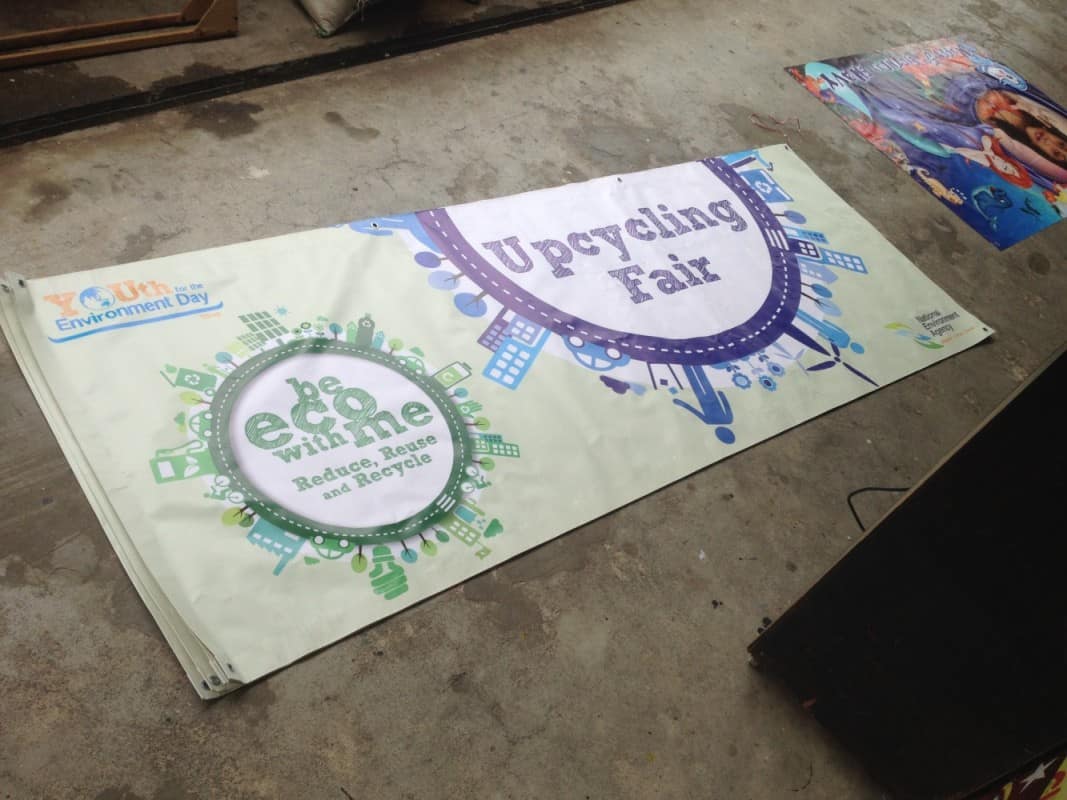 PVC banner printing Near Photo Quality at 1.15 PSF