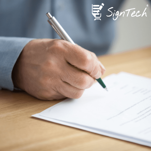 What Is a Wet Signature? SignTech Forms Electronic Signitures