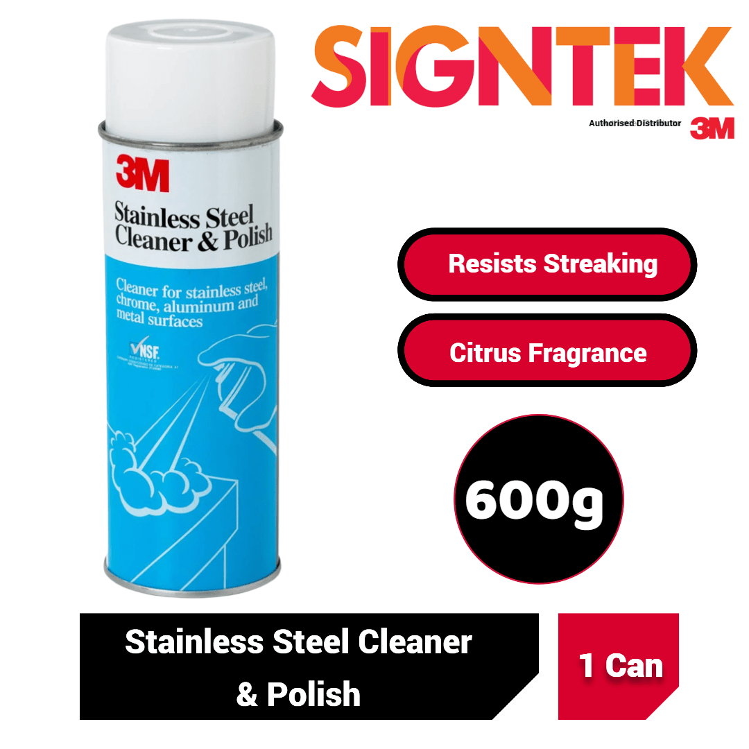 3M Stainless Steel Cleaner & Polish (600g) Signtek Marketing