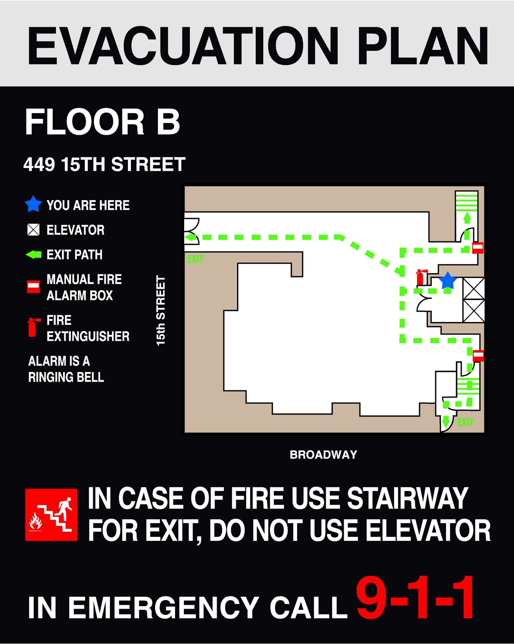 Emergency Exit Map