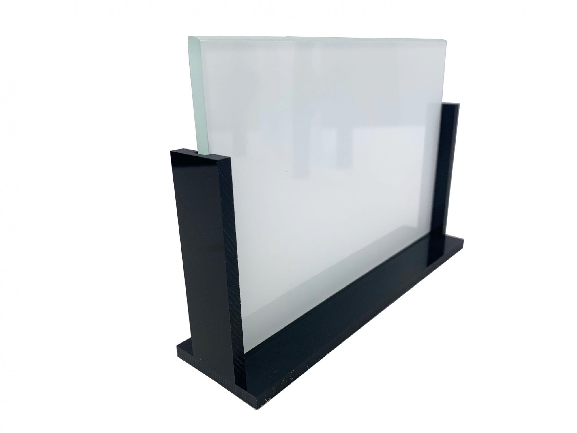 Rectangular Picture Frame Sublimation Glass Slide Photo Stand