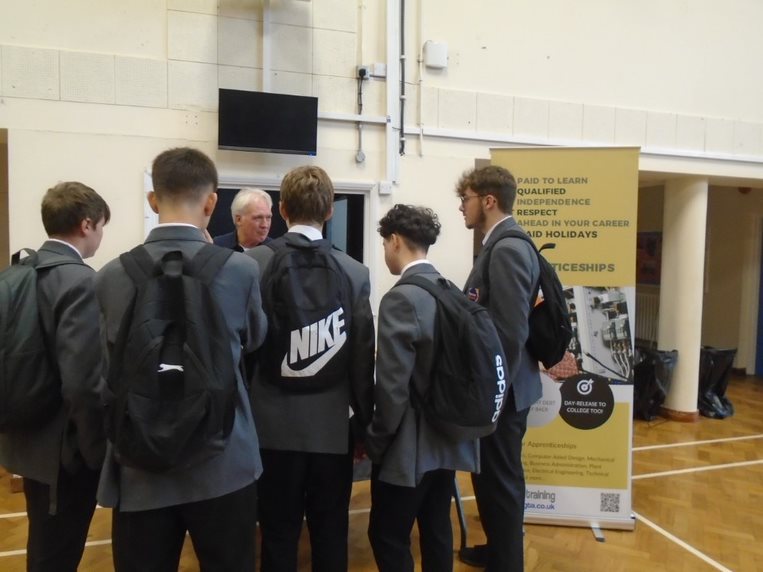 Ratton School Careers Event Apprenticeships and Training Courses for