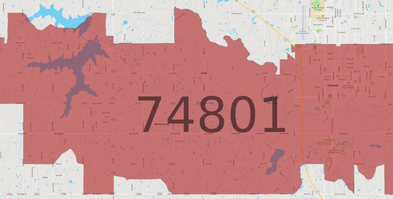 Unveiling The 74801 Zip Code A Comprehensive Guide