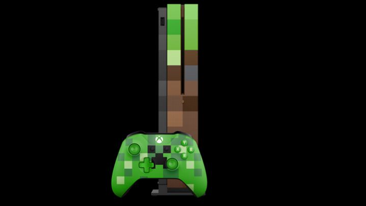 Xbox One S Minecraft Limited Edition Bundle Preorder is now live