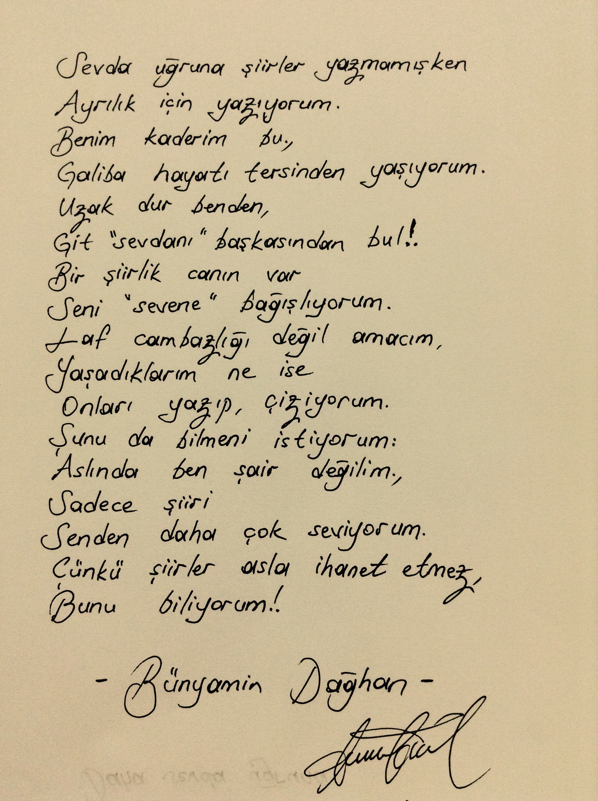 Sevgiliye… Şiir, Deneme ve Kısa Hikayeler & Şiir Molası..