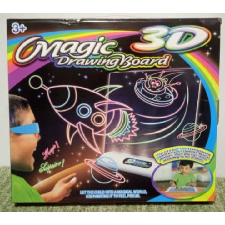 3D dēlis zīmēšanai Magic pad Deluxe Sikumi.lv. Idejas dāvanām