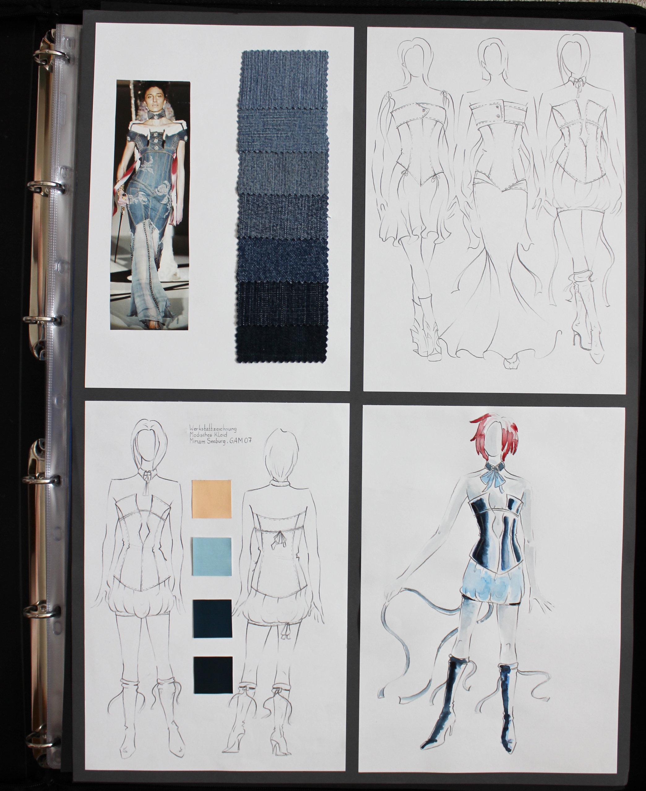 Tipps Fur Eine Bewerbungsmappe Im Bereich Mode Silberminze