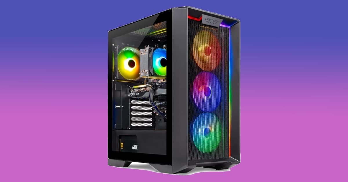 Join PC gamers today with this impressive Skytech Gaming PC deal