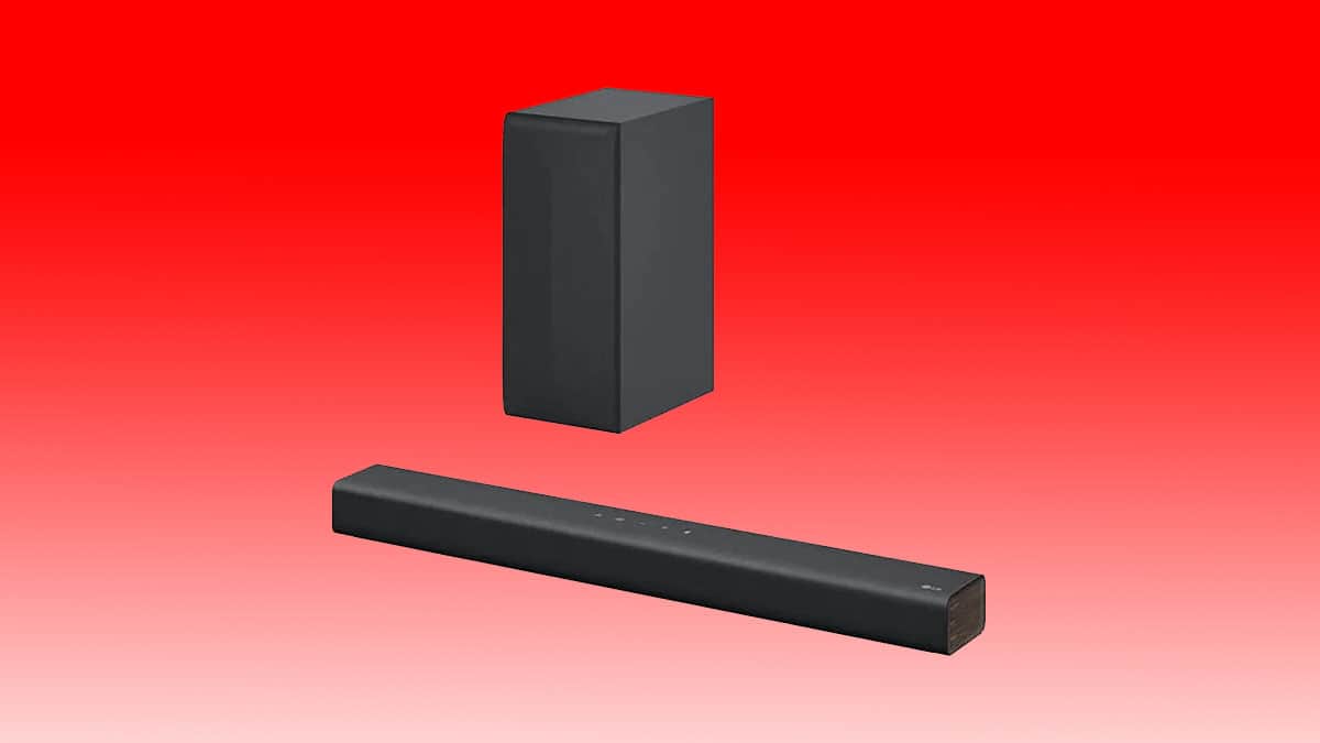 Amazing audio LG Soundbar and Subwoofer hit with eyecatching 25 price