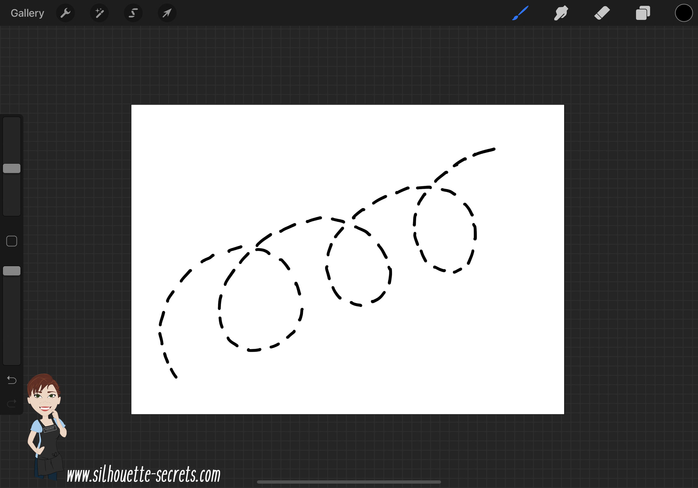 Procreate & Silhouette Basic tutorial Silhouette Secrets+ by Swift Creek Customs