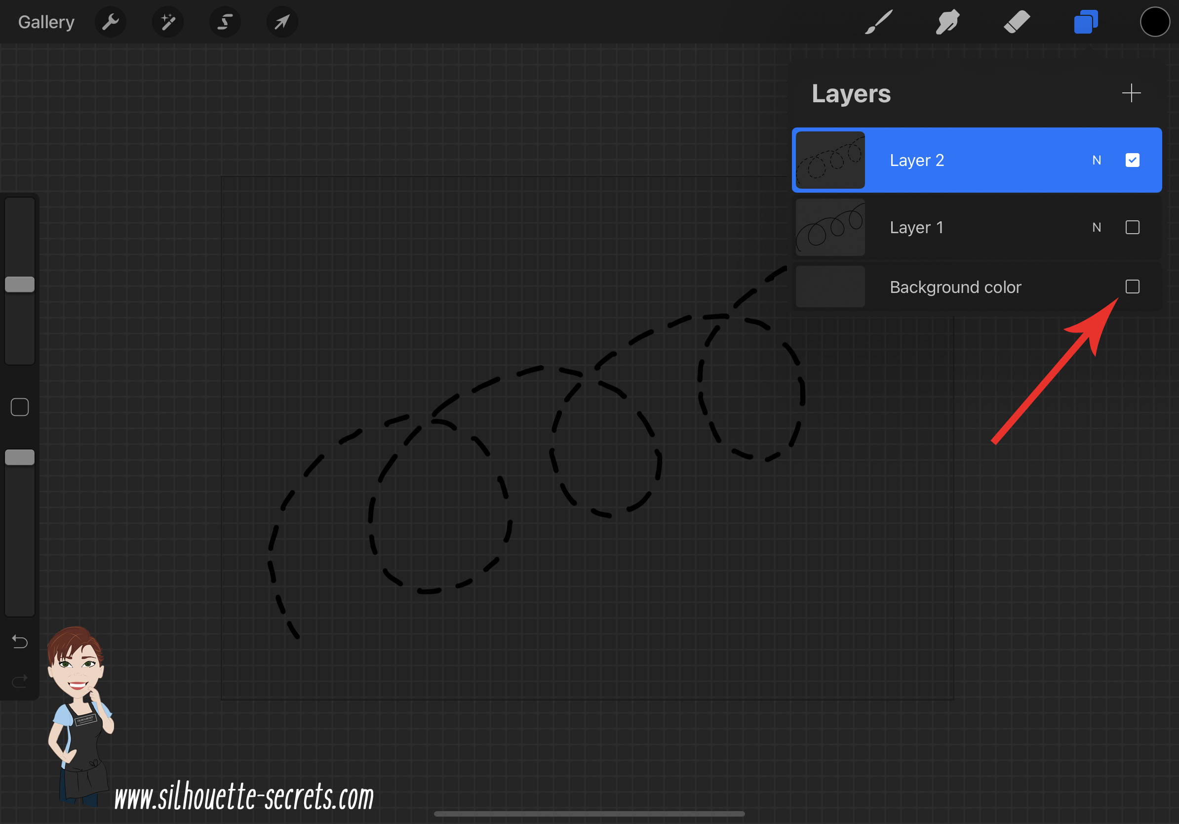 Procreate & Silhouette Basic tutorial Silhouette Secrets+ by Swift Creek Customs