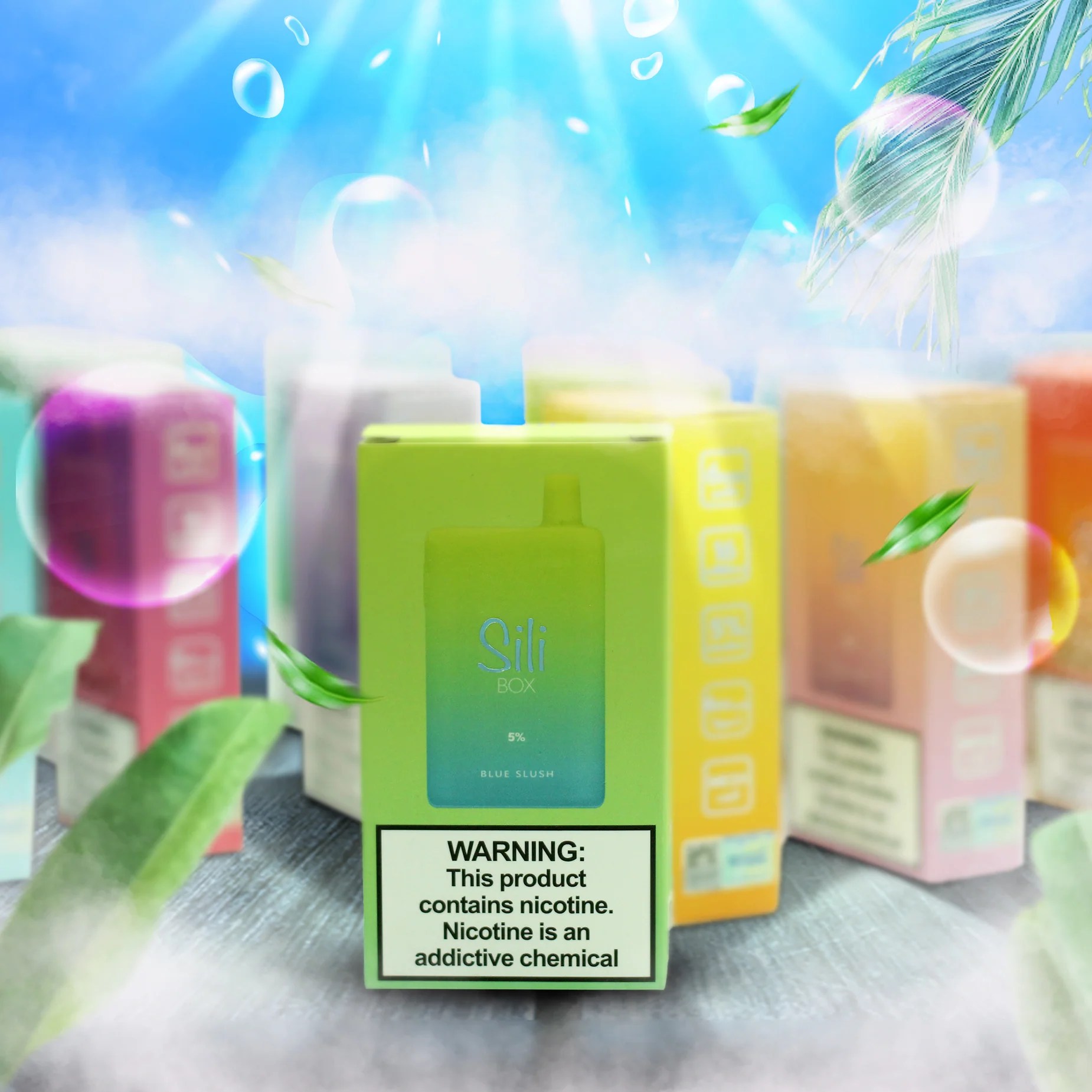 Sili Box First Turbo Disposable Vape