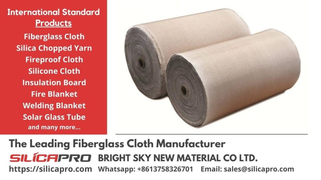 Buy Fiberglass Cloth in Bulk, Fire Resistant Fabric SILICAPRO