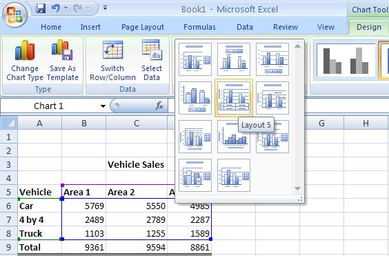 Excel Tutorial: Changing Your Chart Layout