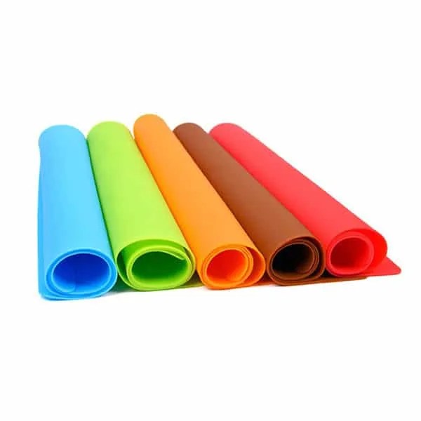 Rectangular silicone placemat Placemats for Kids Siliconeuse