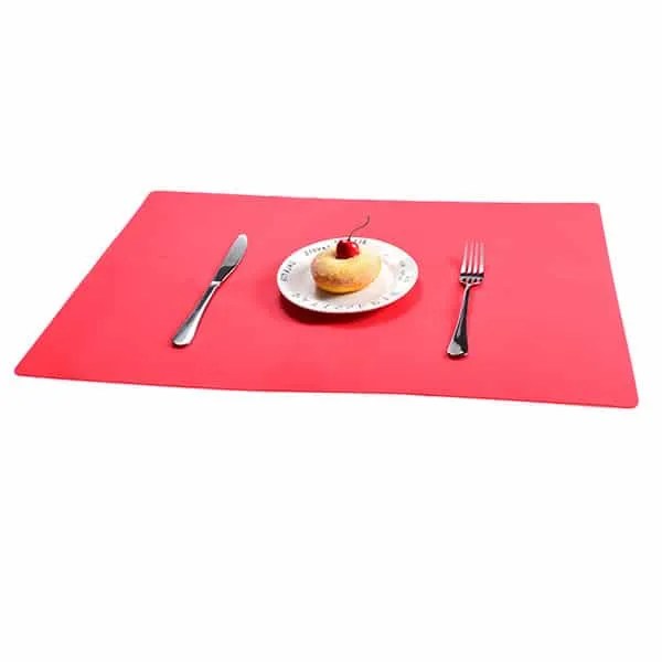 Rectangular silicone placemat Placemats for Kids Siliconeuse