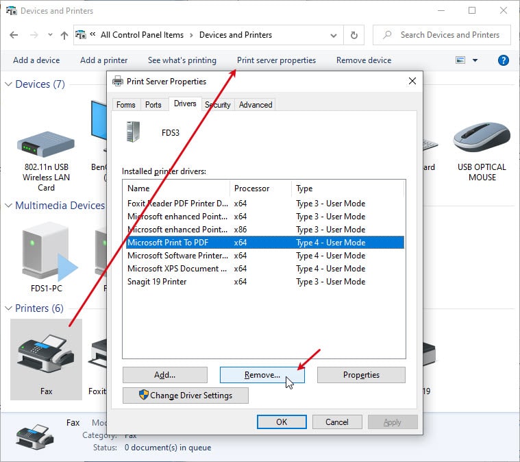Cannot Remove Printer Windows 10 Error How To Fix?