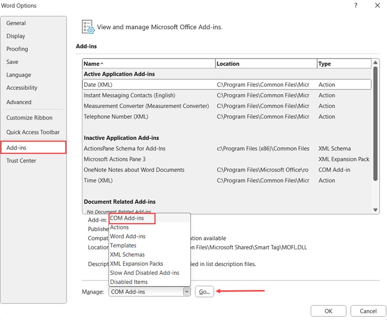 Microsoft Word Compatibility Mode Not Responding