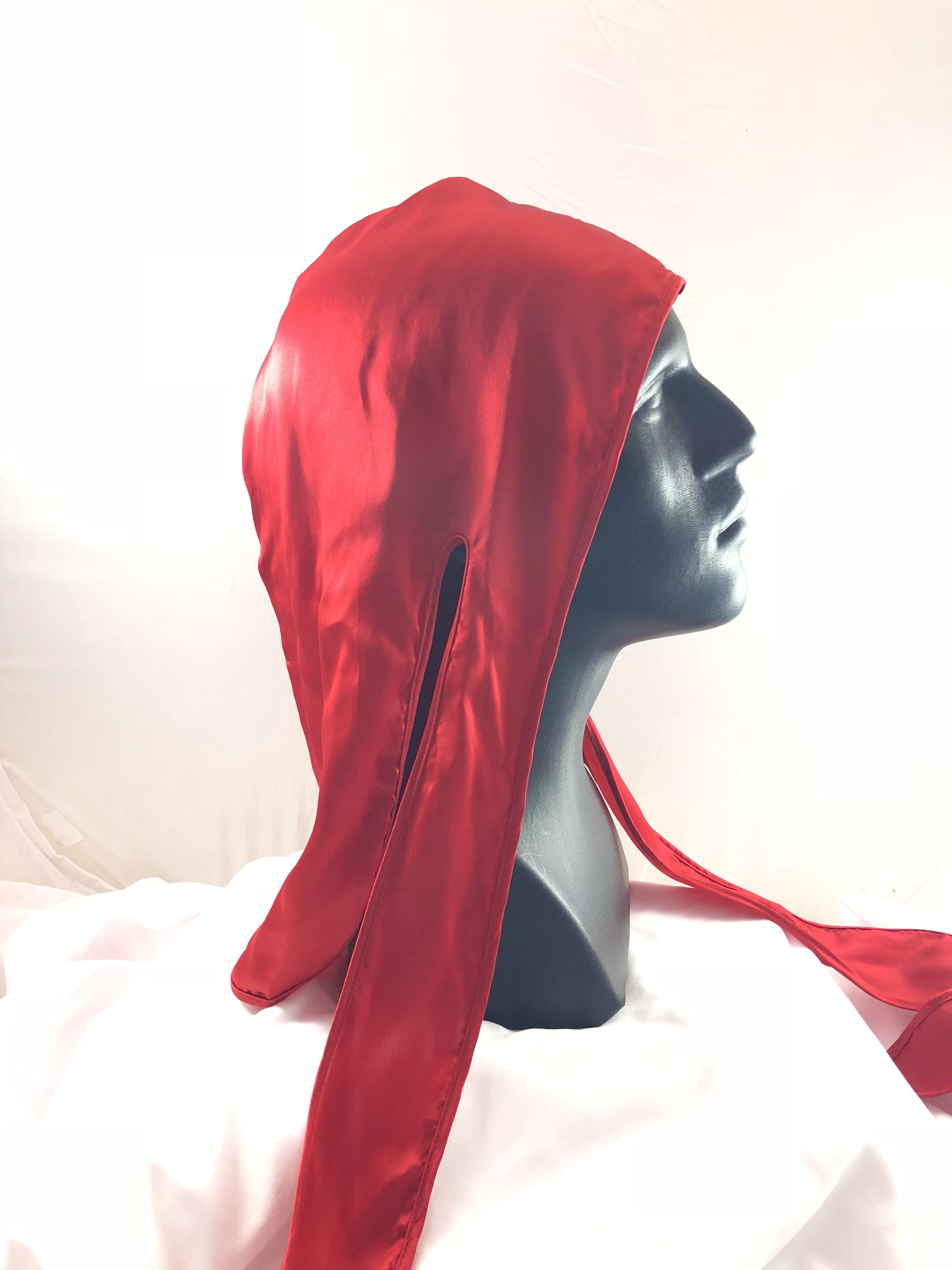 Silk DuRags Red Seamless Silk DuRag Silk DuRags
