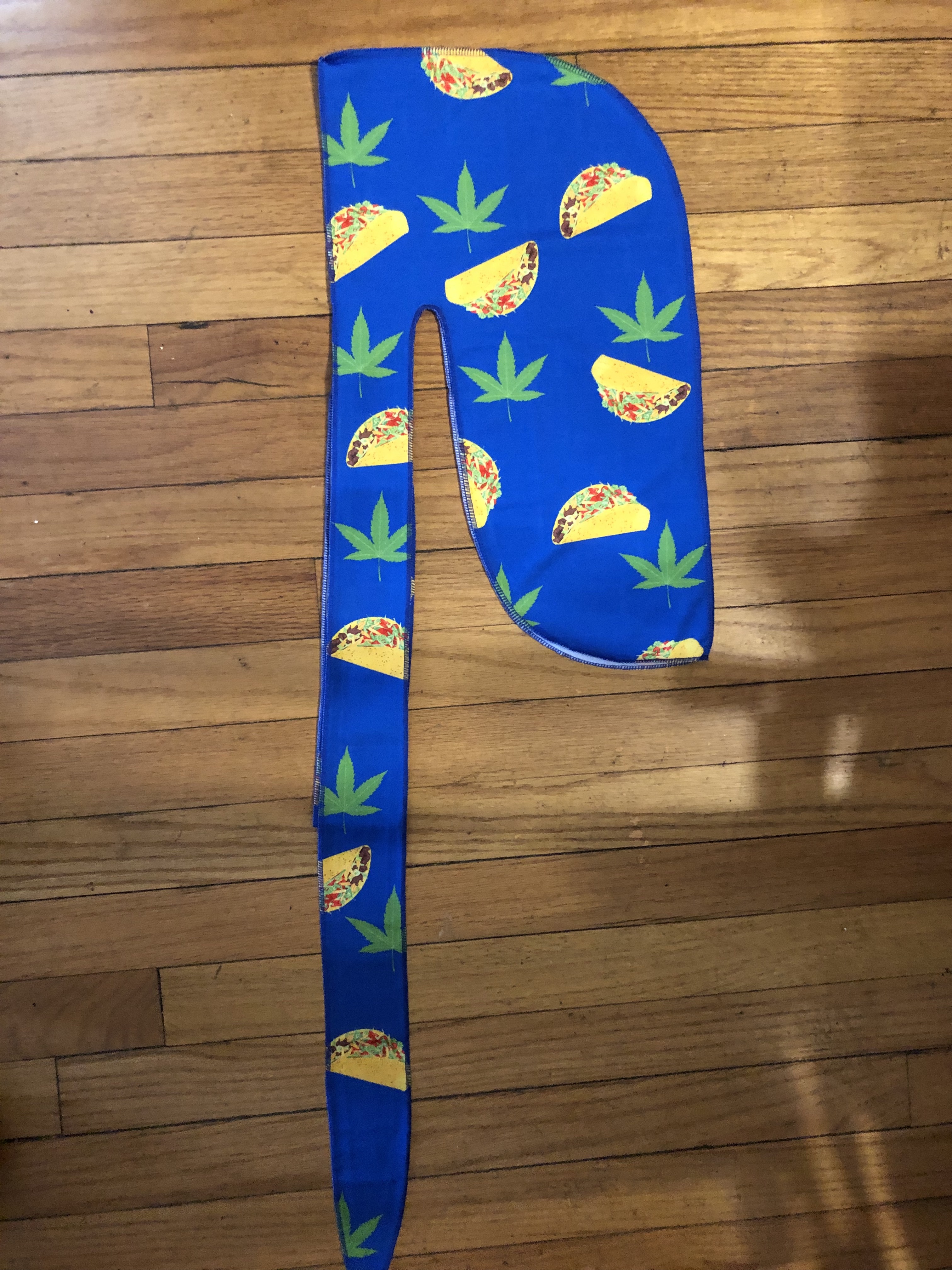 Silk DuRags Best Buds DuRag (Blue) Silk DuRags